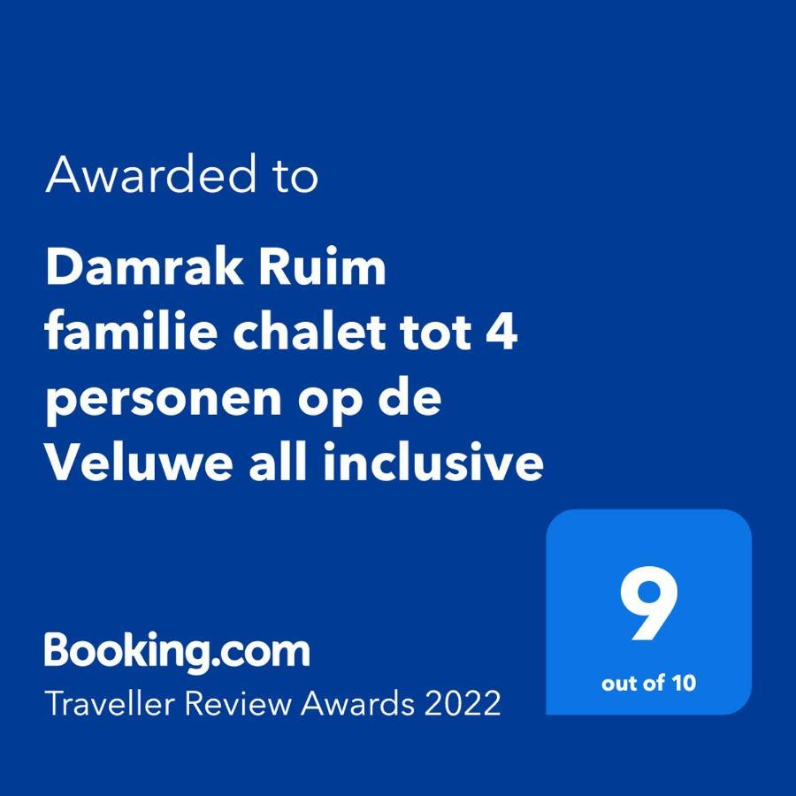 Ruim Familie Chalet Tot 4 Personen Op De Veluwe Bungalowpark De Kern Putten Eksteriør billede